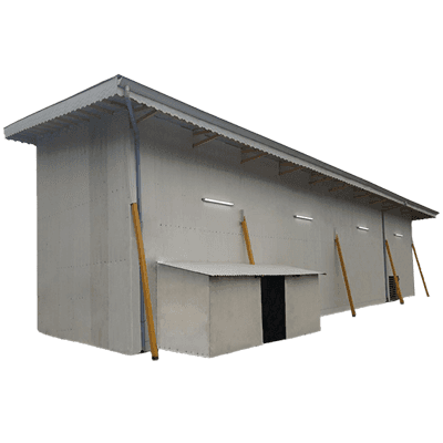 Fully automated carpet greenhouse