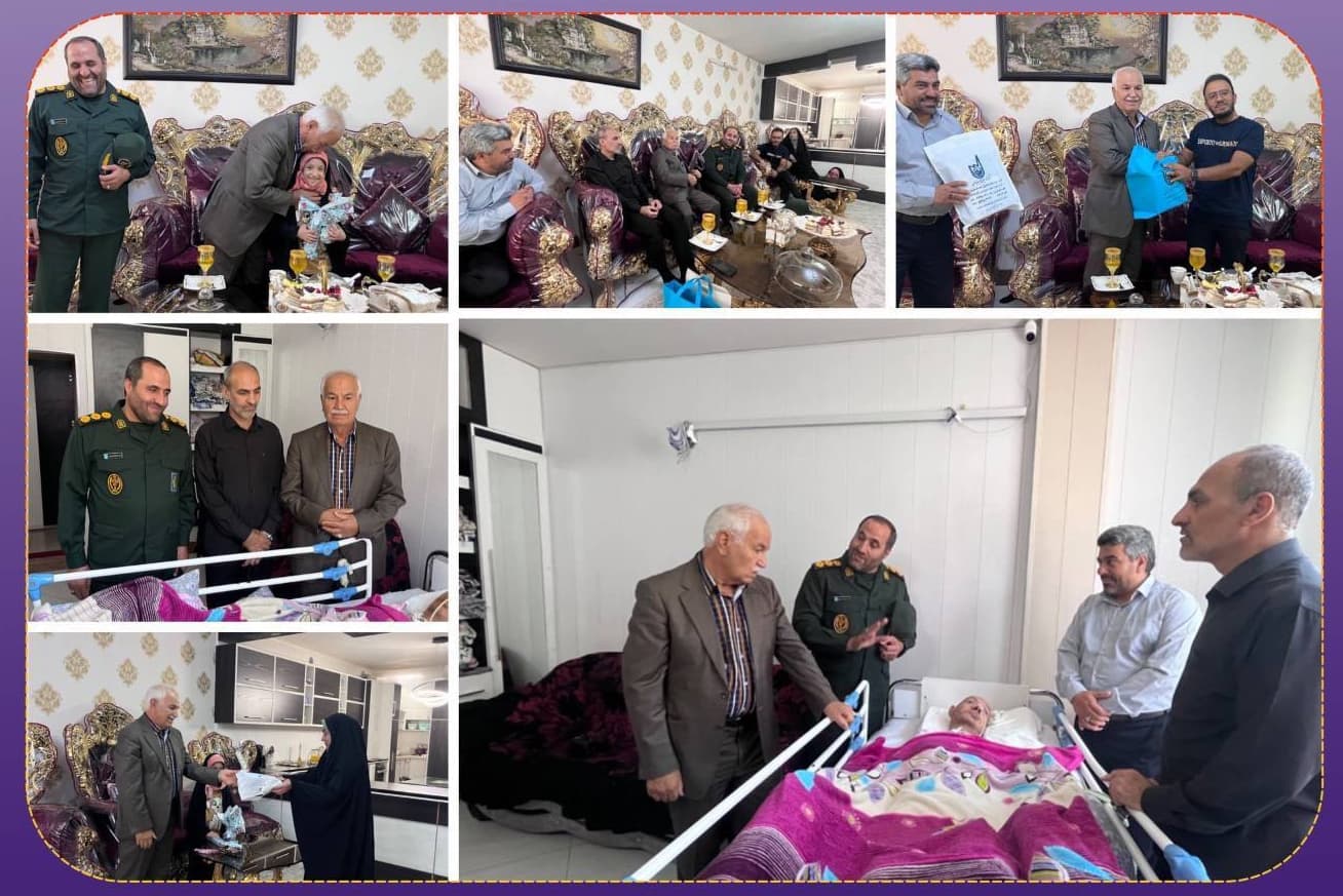 Meeting with the retired veteran of Sepahan Cement Company