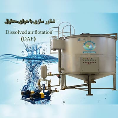 Luftblasenfloatation mit gelöstem Luft (DAF)