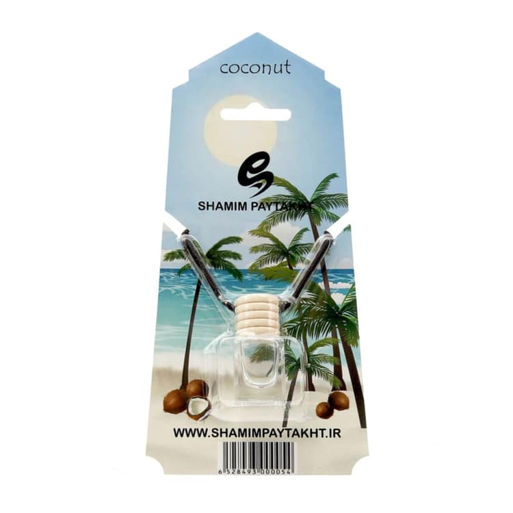 Deodorante a sospensione in vetro con profumo di cocco