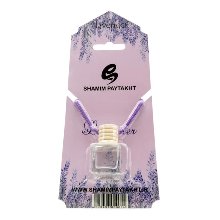 Deodorante a sospensione in vetro con profumo di fiori di lavanda