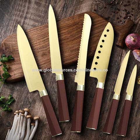 Neue Liste der Anbieter für das 6-teilige Kochmesser-Set mit multifunktionalen Edelstahlklingen und ergonomischen Kunsts