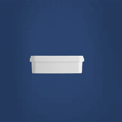 Récipient rectangulaire 250 cc, 100x130