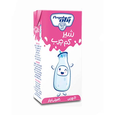 Low-fat sterilized milk
