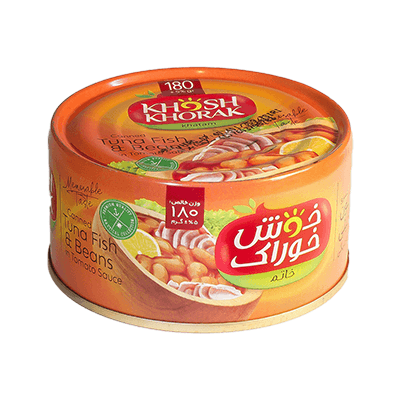 Canned beans with tuna