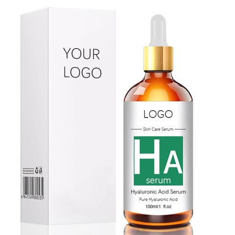Sérum acide hyaluronique peptides de collagène crème de visage anti-âge lifting rides raffermissant éclaircissant hydrat