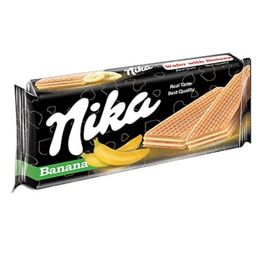 Wafer With Banana Flavor cream