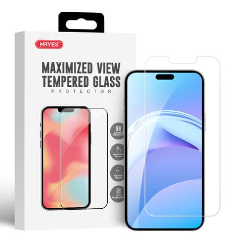 Protecteur d'écran en verre trempé pour iPhone 15 Pro Max