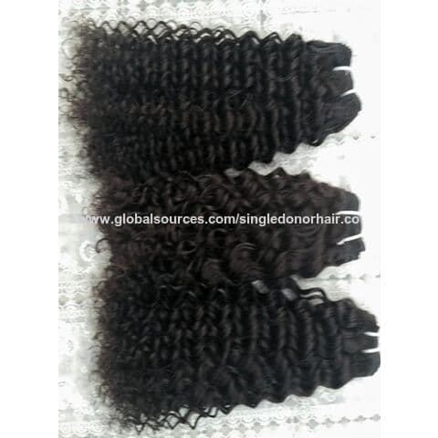 Extensions de cheveux humains couleur naturelle