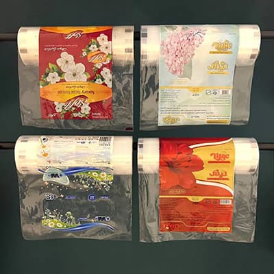 Printing plastic paper towels