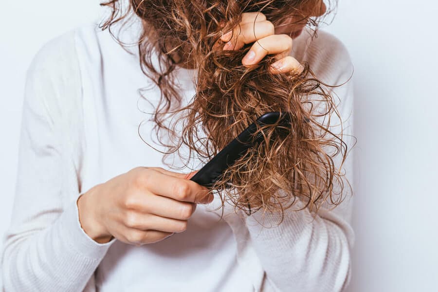 Was sind die Gründe für das Verfilzen von Haaren und wie kann es behoben werden?