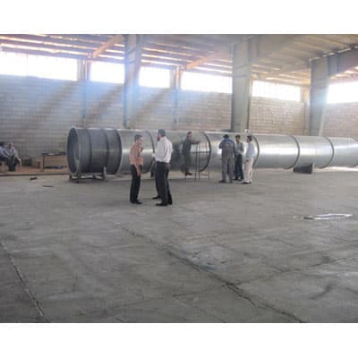 Canal de prueba aerodinámica de ventilador axial en diferentes dimensiones.