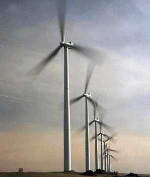 Main components of a wind turbine