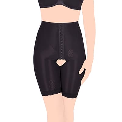 女性时尚脂肪抽吸腿部（膝上）医疗束身衣 编号 13261