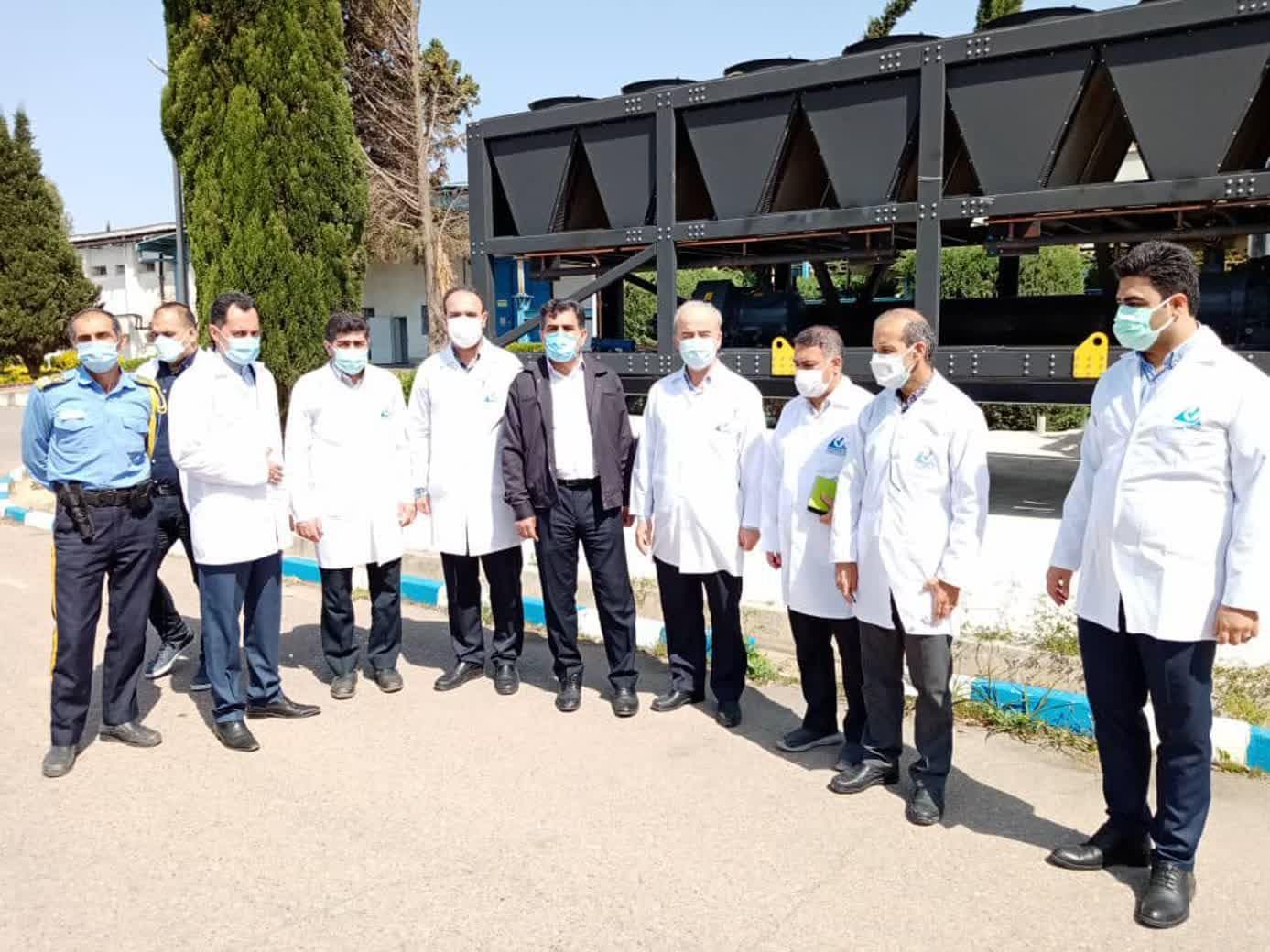 Visita del representante del parlamento Dr. Babaei