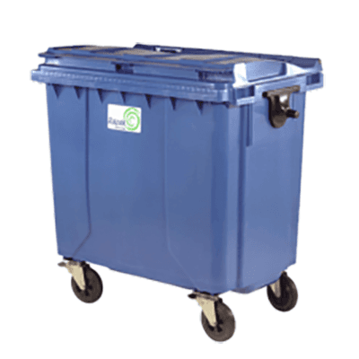 Contenedor de basura mecanizado