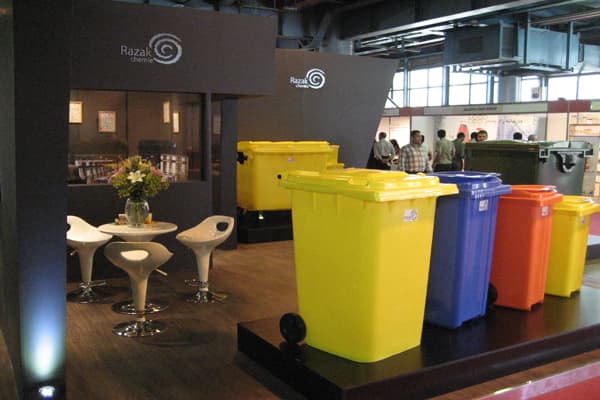 Cubos de basura mecanizados y mejora de la gestión de residuos