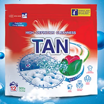 Çamaşır makinesi jeli tan