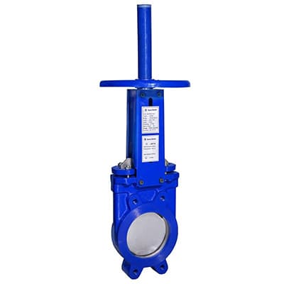 valvola guillotine unidirezionale