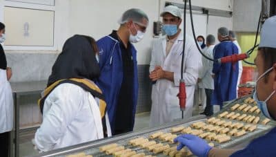 Visita a la fábrica de alimentos saludables Marín