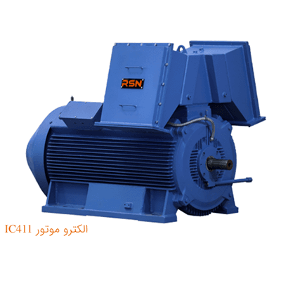 Medium and high voltage electric motor IC411