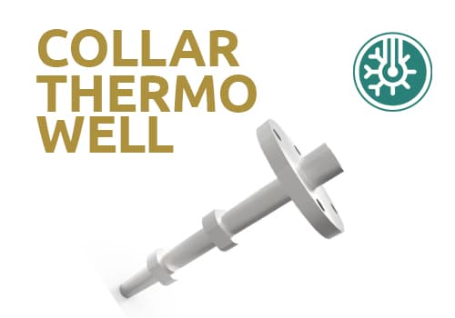 Thermowell à collerette Flanged Collar