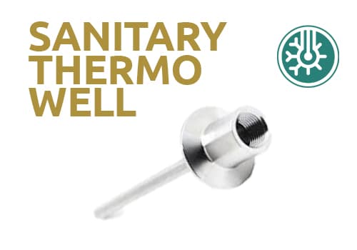 Thermowell alimentaire Sanitary Thermowell