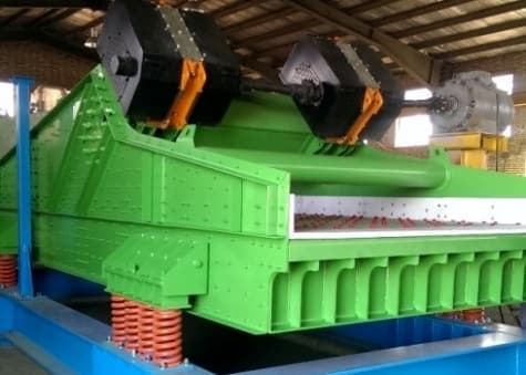 Startup of the screening machines of the Tabas coal washing plant (Memradko) related to the Midco holding.
