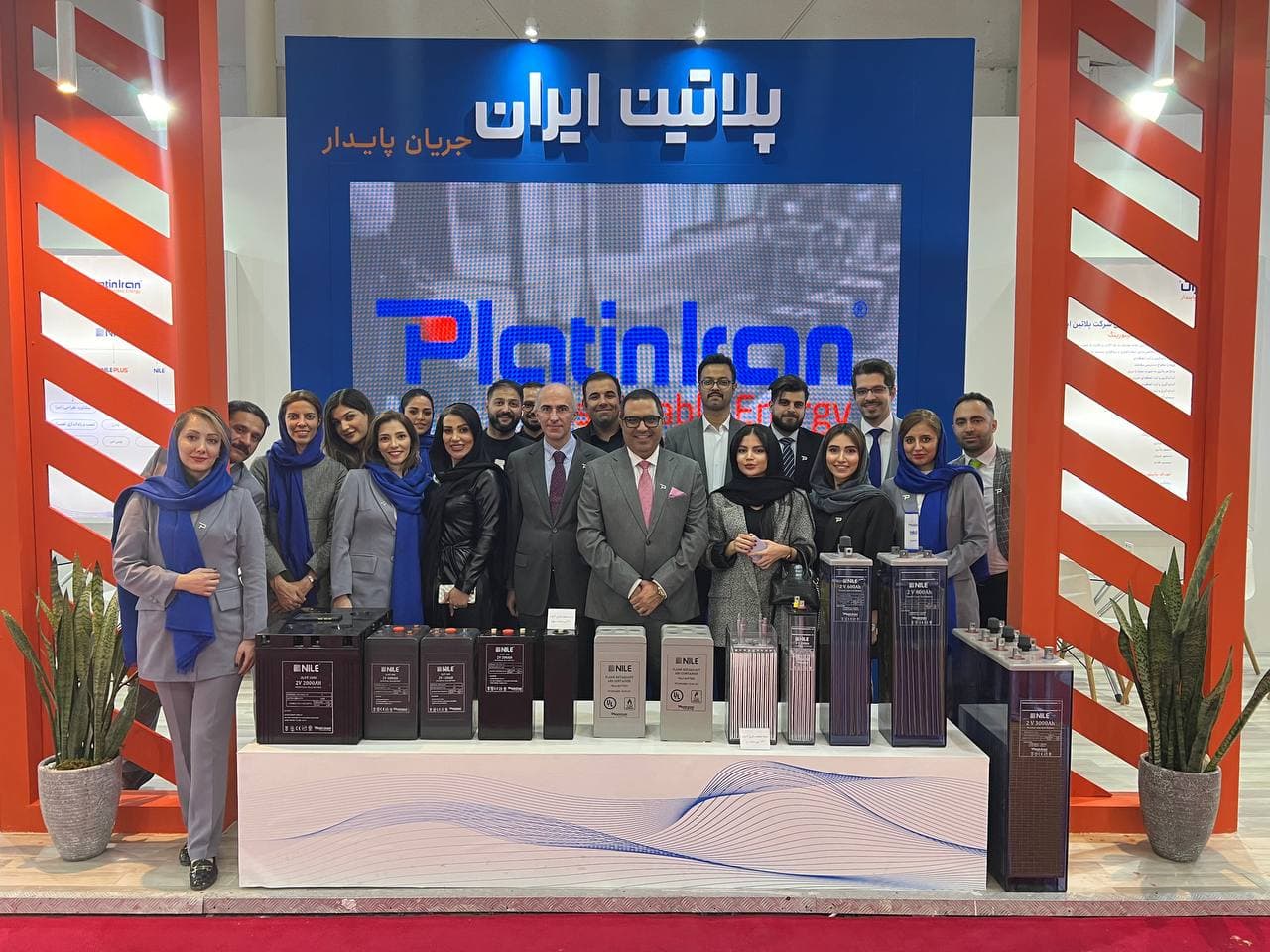 The presence of Platinum Iran Company at the Twenty-Second International Electricity Industry Exhibition Tehran IEE