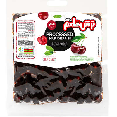 Sour Cherry Geschmacks-Selfie-Stand