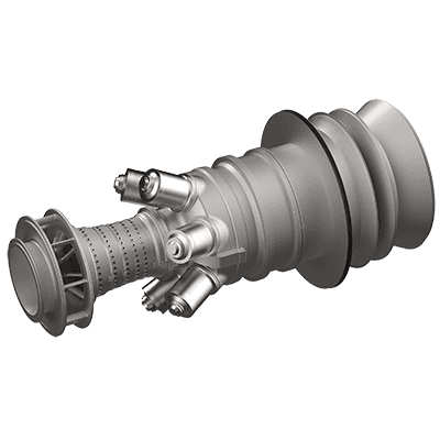 Gasturbine mit einer Leistung von 16 Megawatt