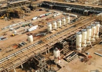 Projet de purification de gaz Bidboland II du Golfe Persique