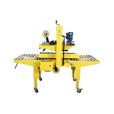 Karton Kleber halbautomatisch zwei Motoren