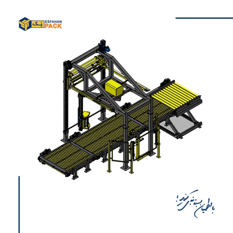 SW-3000APFT pallet stretch wrapper | automatic