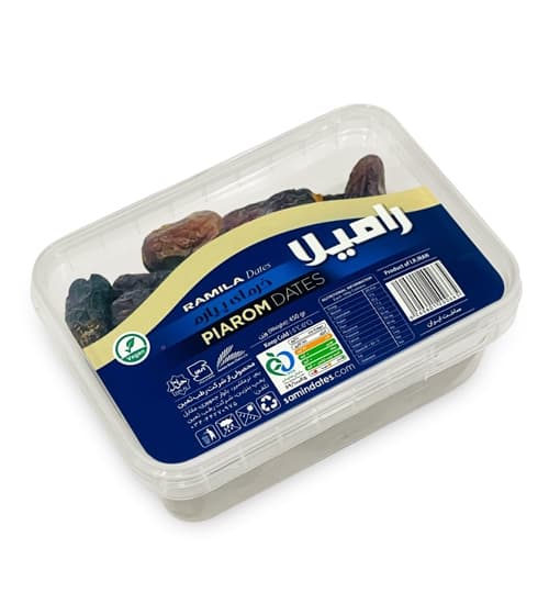 Dattes Piaram Ramila - Boîte de 450 grammes IML