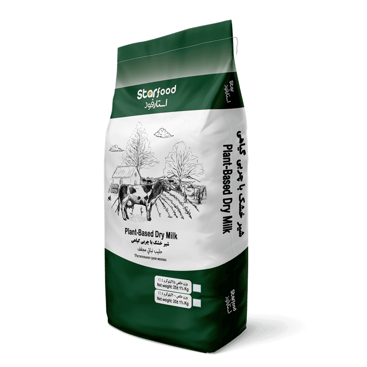 lait en poudre avec des graisses végétales