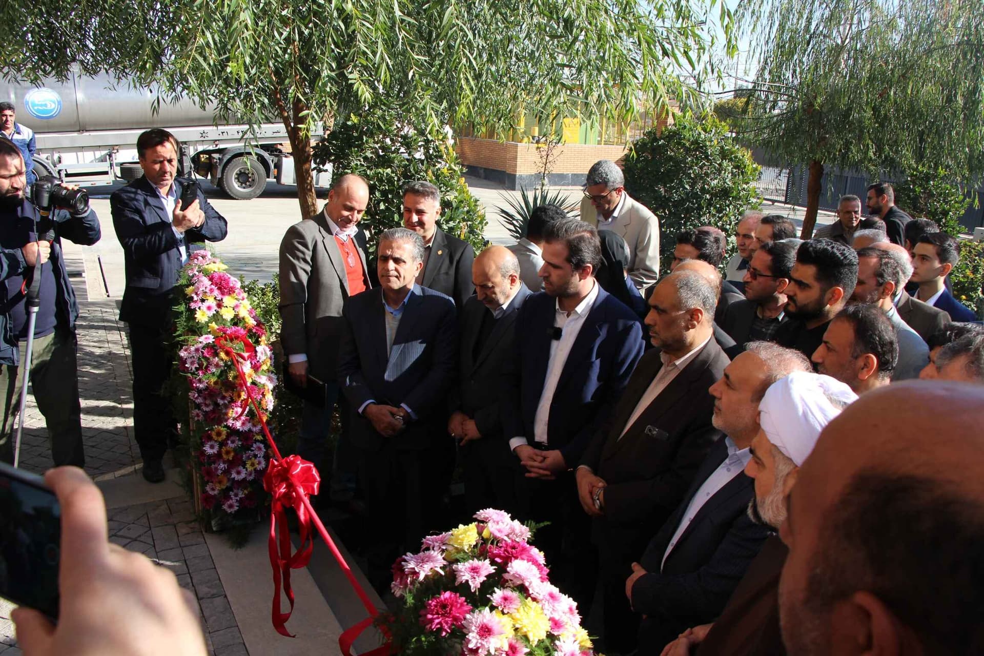 Inauguration of Akam Powder Sepehr Factory by the Honorable Minister of Agricultural Jihad