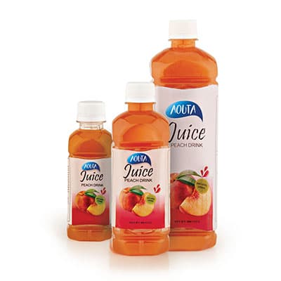 Boisson sans gaz pêche Aouta