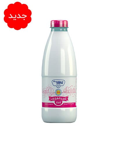 Lait en bouteille enrichi faible en matières grasses