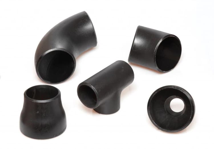 Welded connections of carbon steel pipes