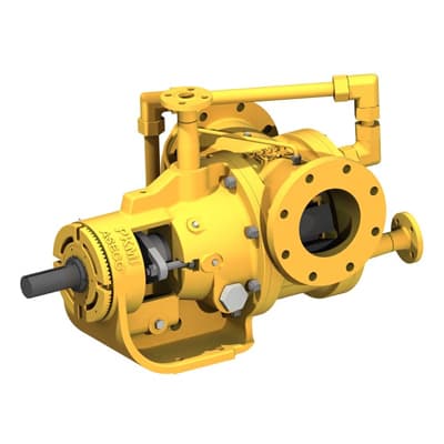 Pompe à vis, turbine à vapeur et pompe à huile