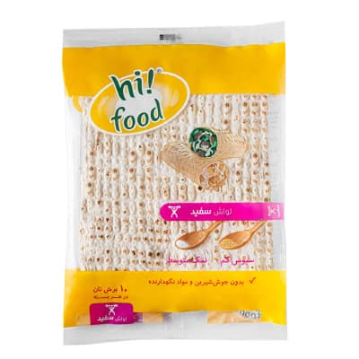 Pain lavash blanc en paquet de 10 feuilles