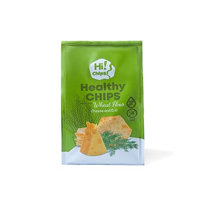¡Hola! Papas fritas con sabor a queso y eneldo.