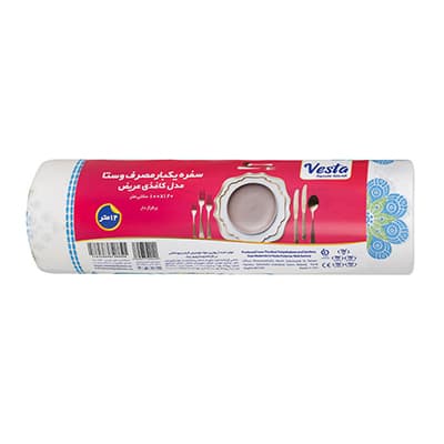 Einweg-Tischdecke Vesta Modell Papier