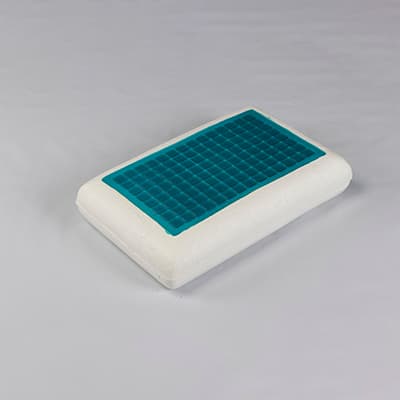 Classic Gel Memory Foam Pillow Blue