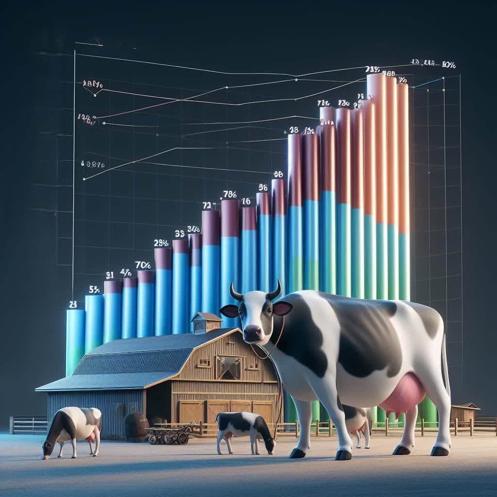 RÉCORD SIN PRECEDENTES DE PRODUCCIÓN DE LECHE CRUDA EN 40 AÑOS