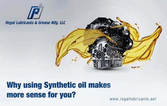 Why is using synthetic oil more logical for you?