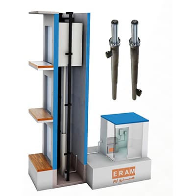 Arm three-phase hydraulic elevator package