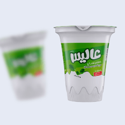 Lassi à la menthe en verre - 260 millilitres