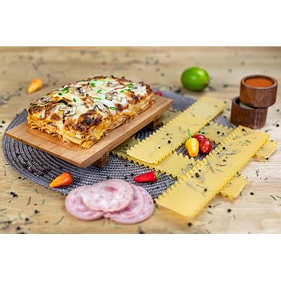 Lasagne au saucisson